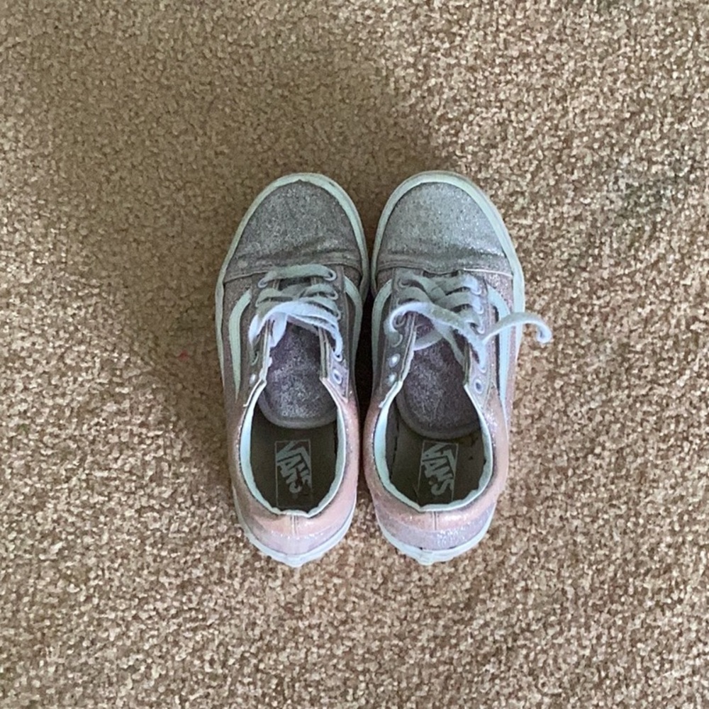Pink vans shoes